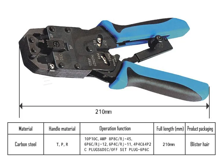 Тайвань sanbao ht-2008ar плоскогубцы для кабеля Ethernet Топ Профессиональный ht-200ar rj45 tongers