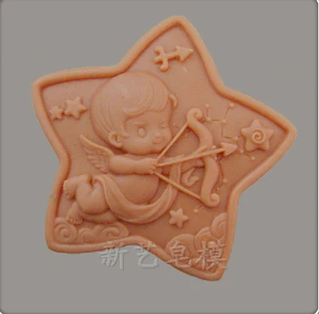 

Constellation Of Sagittarius DIY Soap Molds Pentacle Silicone Mold for Soap Crafts