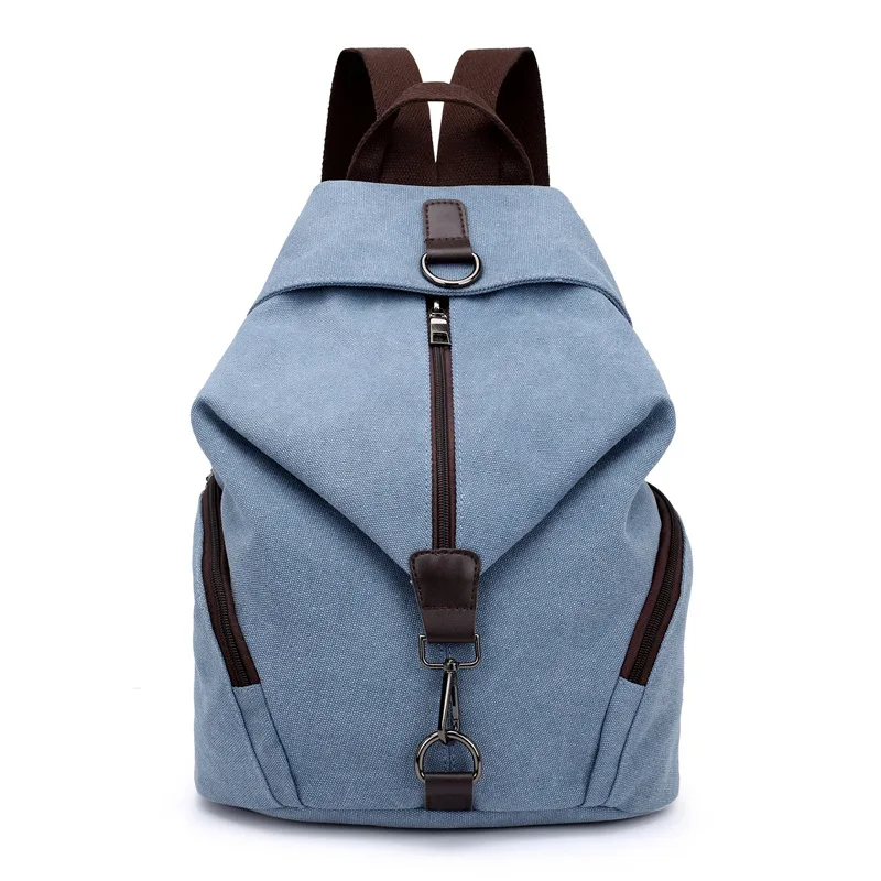  QINRANGUIO Women Backpack Fashion Canvas Backpack Large Capacity School Bags for Teenage Girls Back - 32958090638