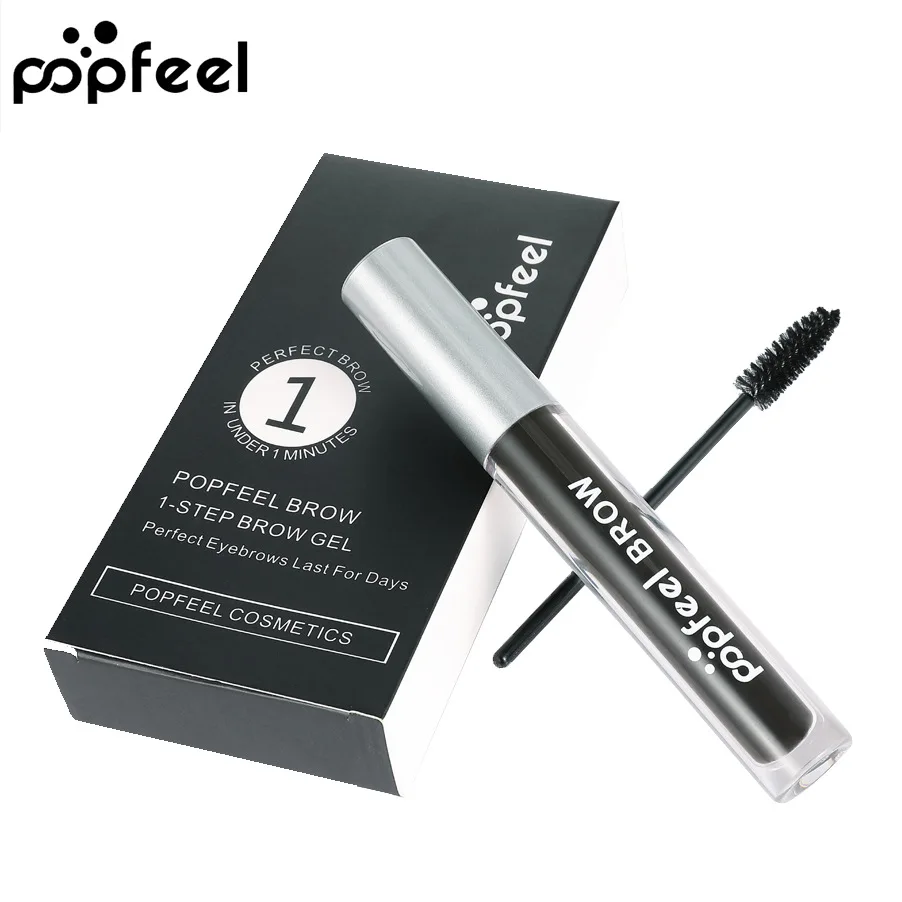 

Popfeel Eyebrow Enhancer Gel Make Up Paint Waterproof Tint Natural Long Lasting Eye Brow Pencil Pomade Makeup Cosmetic