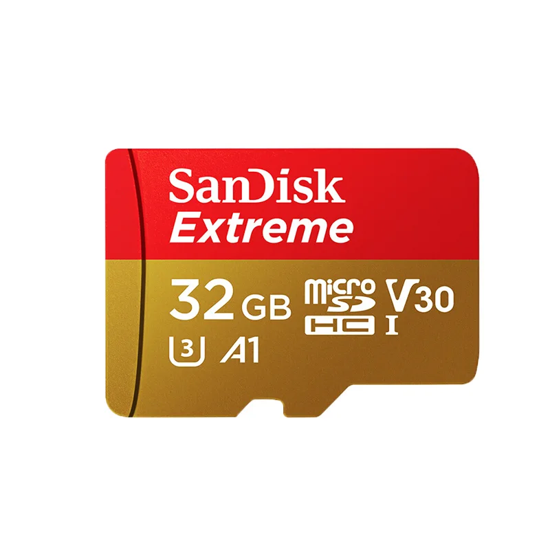 Карта памяти Sandisk Extreme micro SD карта C10 U3 V30 A2 microSDHC/microSDXC 32 Гб 64 128 ГБ 256 флеш TF