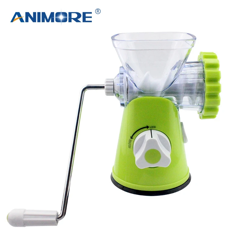 

ANIMORE Manual Meat Grinder Household Multifunction Meat Mincer Stainless Steel Blade Home Machine Mincer Sausage Machine FP-06