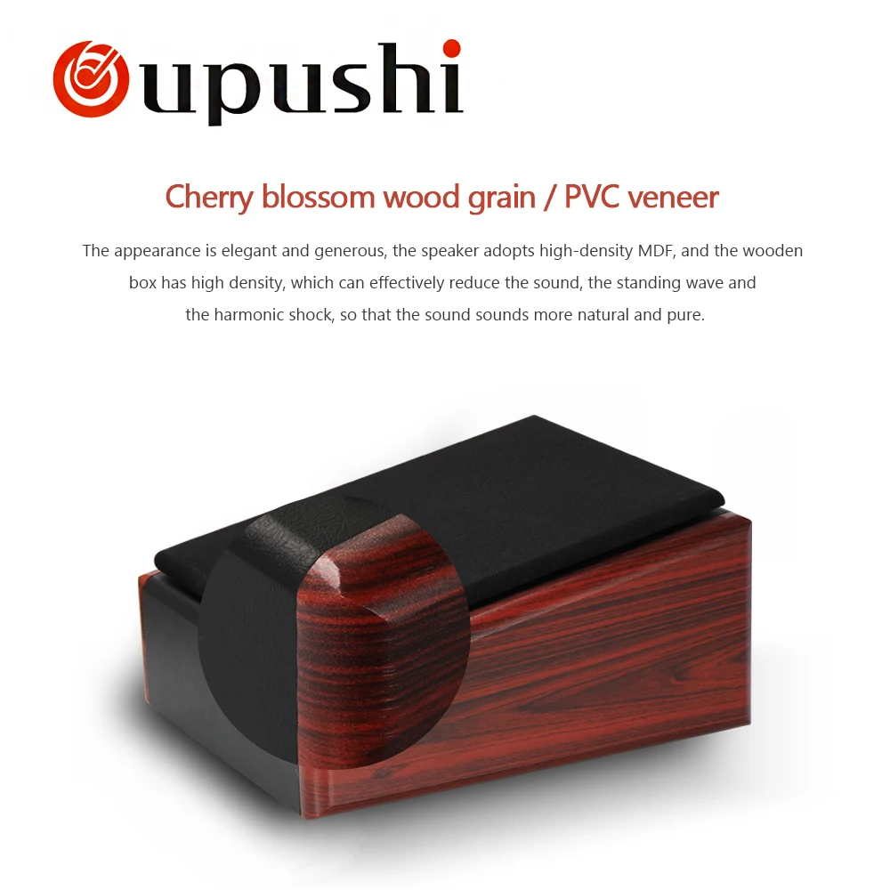 Oupushi CL314 PA система настенного монтажа колонки аудио деревянные настенные для