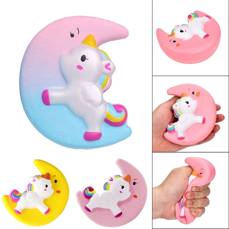 unicorn moon squishy