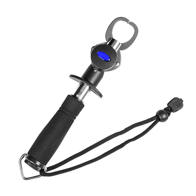 

Fish Lip Gripper Grabber with Scale+Fish Lanyards Hook+Fishing Pliers Scissors Fishing Tool Kit FK88