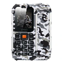 Original IPRO I3208 Waterproof Dustproof Shockproof Rugged Cell Phone Unlocked Dual SIM GSM Mobile Phone With Keyboard 2500 mAh