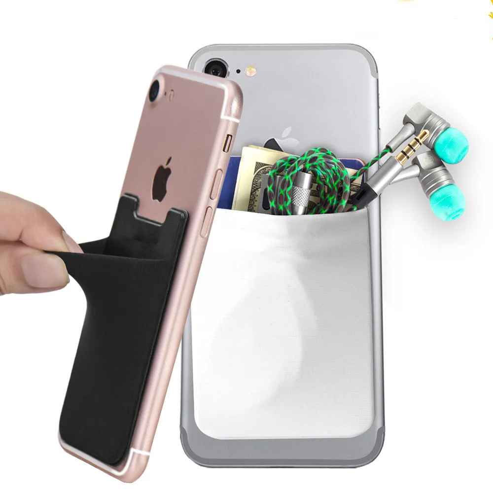 Съемный универсальный чехол-палка для телефона, тонкий карманный мини-Чехол-держатель для карт, клейкий кошелек, задняя крышка для телефона