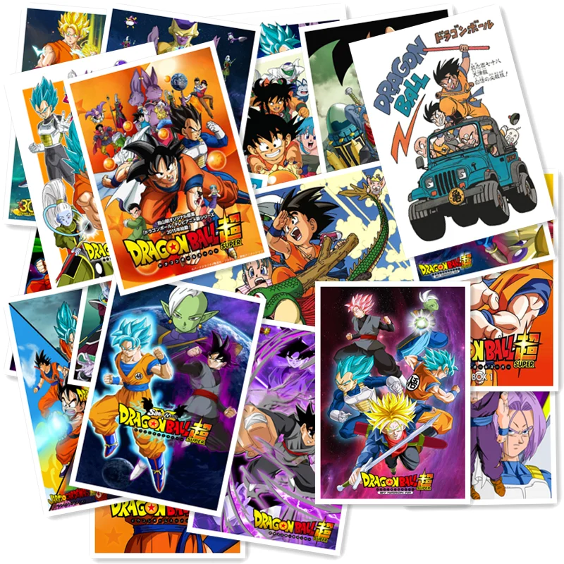 A1-6# Dragon Ball 20/шт ПВХ серии стикеры домашний декор холодильник стиль стены Дорожный чемодан Граффити стиль s