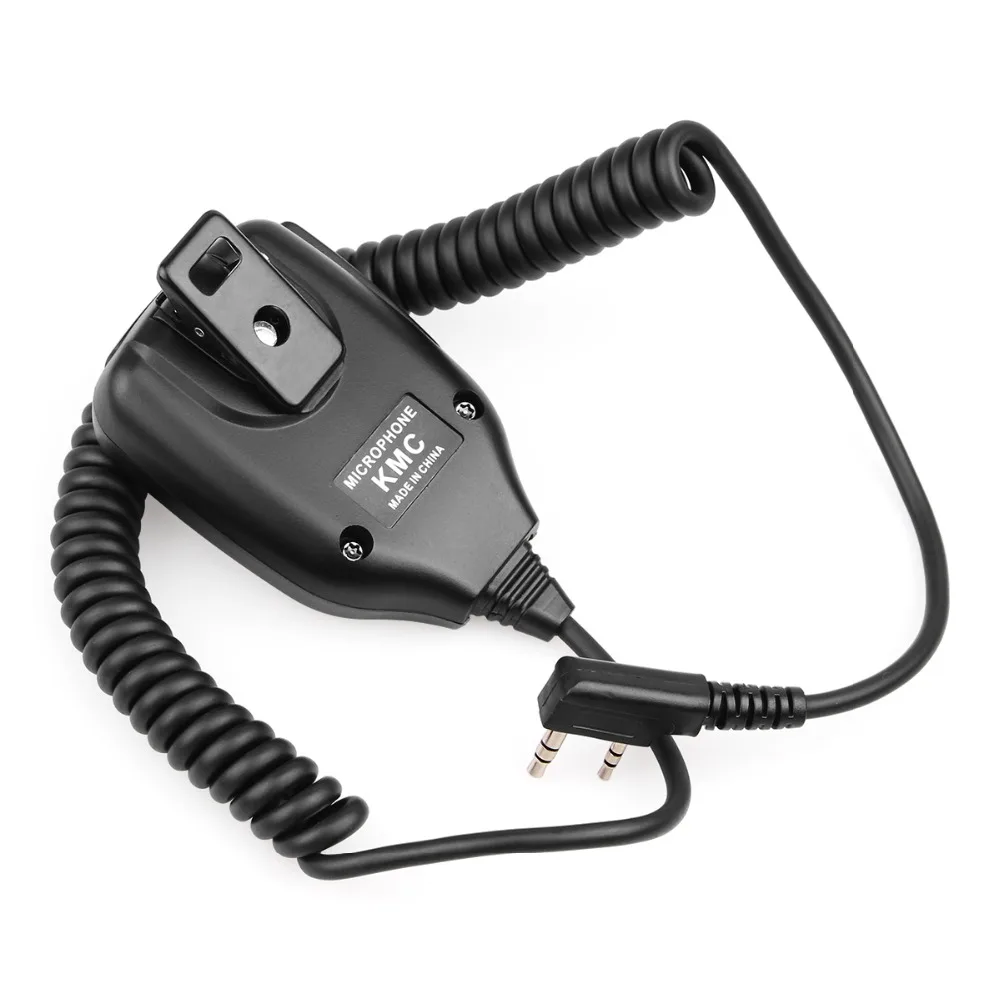 5 шт. 2 контактный PTT динамик микрофон для Kenwood Baofeng рации с радио C9001A микрофоном