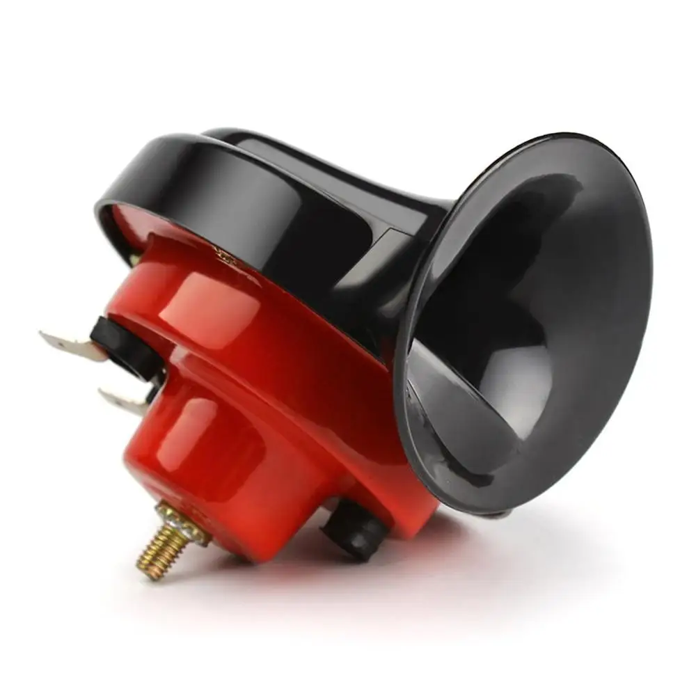 12v Snail Electric Horn High And Low Double Sound 60b Whistle Car Horn Speaker Modified Motorcycle Horn Waterproof