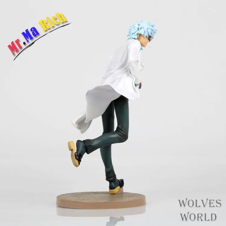 Аниме Фигурка 22 см Megahouse Silver Soul Gin Tama Gintama Sakata Gintoki ПВХ фигурка Коллекционная модель