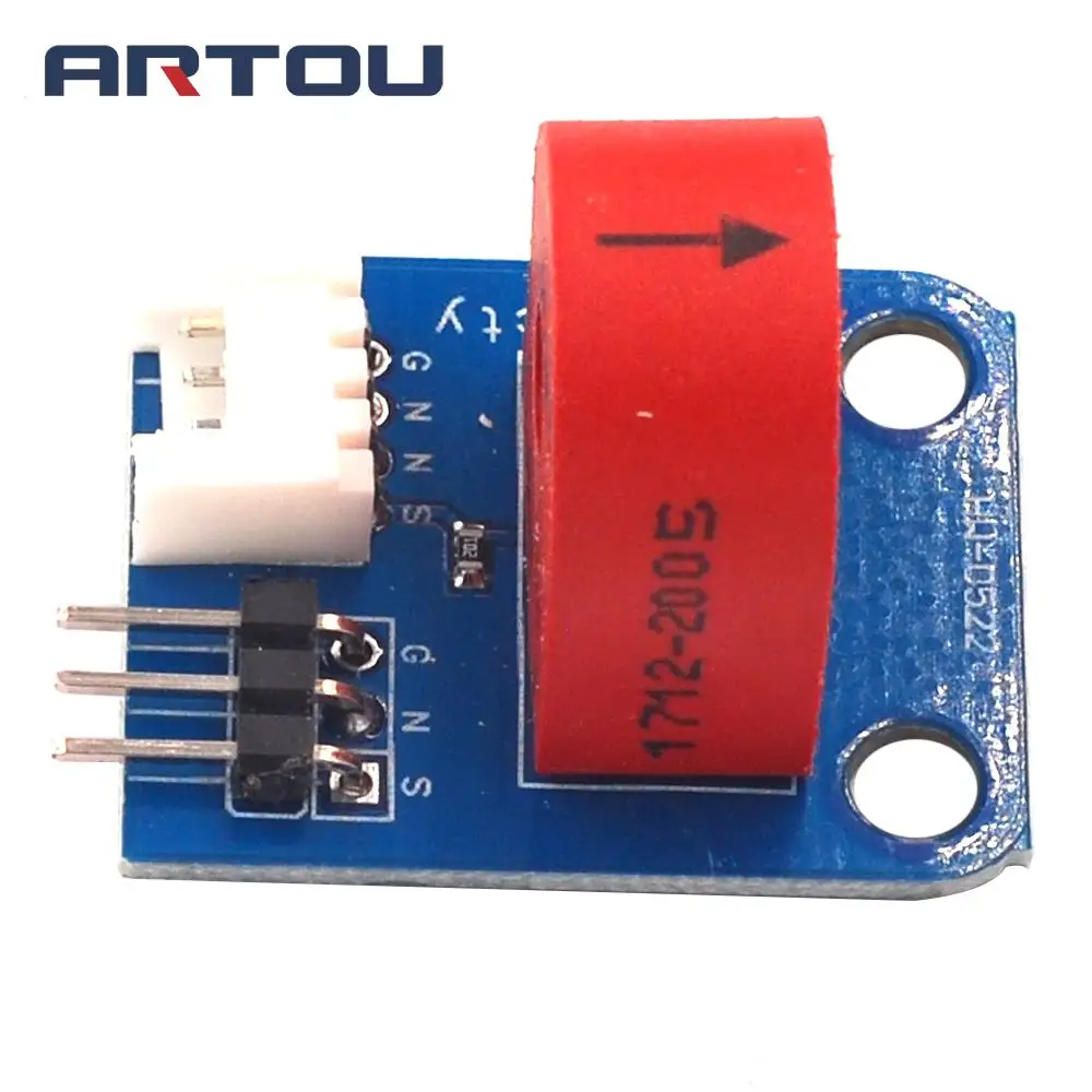 Счетчик электроэнергии(аналог) Датчик тока переменного тока трансформатор 5А для Arduino