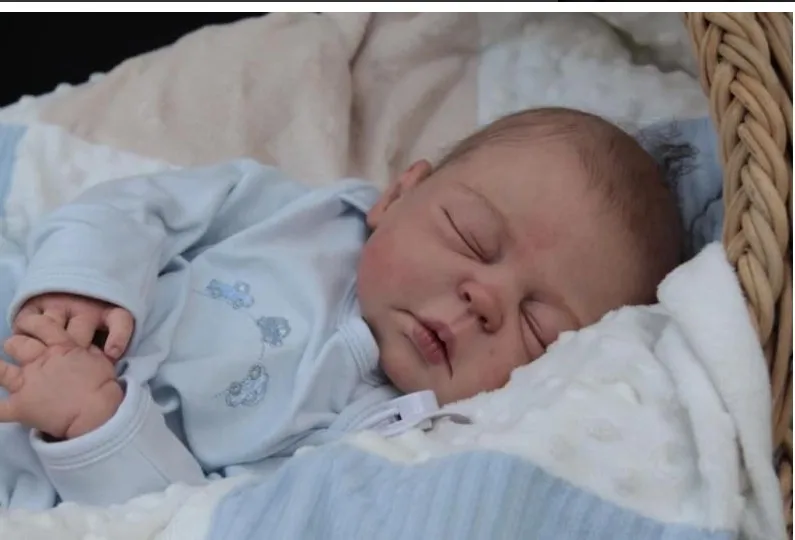 

NPKCOLLECTION Reborn doll kit Camerson by sheila michael full body popular soft silicone vinyl unpainted