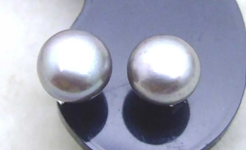 Qingmos, белые серьги с пресноводным жемчугом для женщин, 7-8 мм, плоские круглые серьги-гвоздики из натурального серебра, хорошее ювелирное изделие, серьги 181