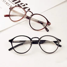 Ретро Винтажные женские прозрачные очки, фирменные дизайнерские очки Roud, поддельные очки для женщин, металлическая оправа, женские очки, Новинка