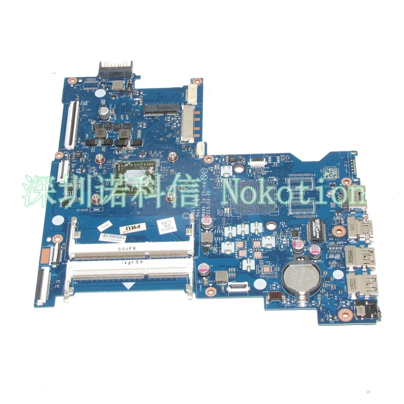 

NOKOTION Original ABL51 LA-C781P Laptop motherboard for HP 15-AF 818059-601 818059-601 Main board full test WORKS
