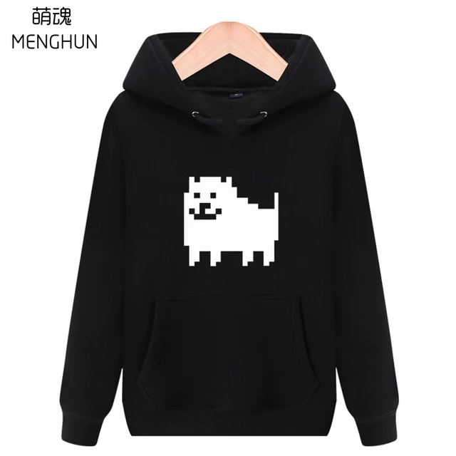 Lovely mini dog printing undertale inspired game fans warm hoodies game fans hoodies Haddo dog costume ac711 1