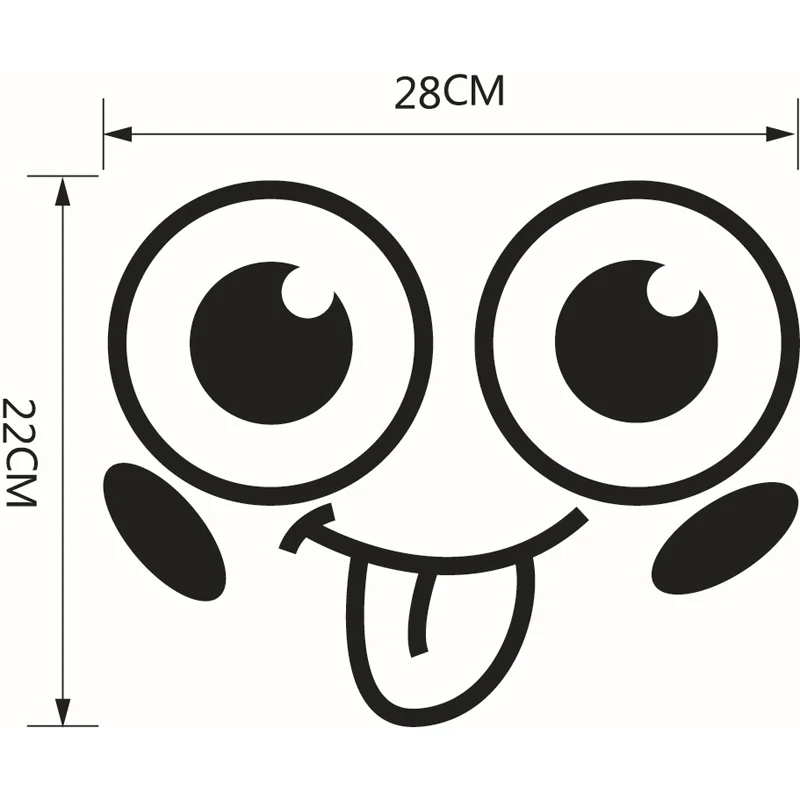 1 шт. забавные наклейки на сиденье для унитаза с улыбкой для ванной, декоративные наклейки, Мультяшные наклейки на стену, декоративные наклейки, обои для дома - Цвет: Style 6