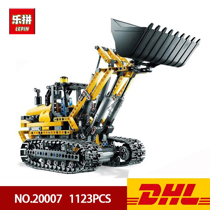 

LEPIN 20007 1123pcs Technic Series Excavator Model Building blocks Bricks Compatible Christmas Gift 8043 Car