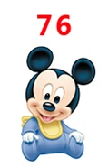 76 30 шт мультфильм персонаж плоское украшение из смолы PR 11 - Цвет: 76