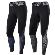 2018New мужские легинсы для бега профессиональные компрессионные кальсоны йоги для мужчин Фитнес Бодибилдинг бег Леггинсы для женщин тренажерный зал костюмы мотобрюки