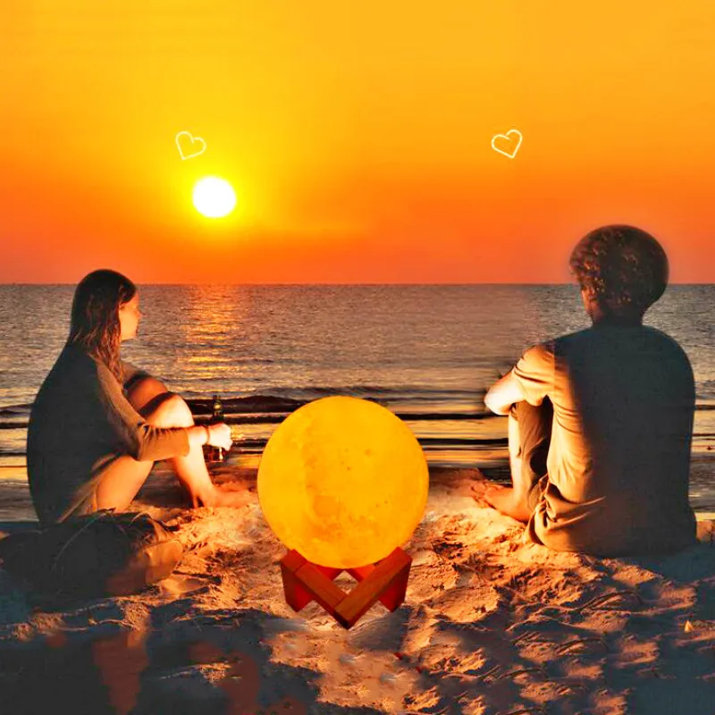 Moon Lamp 880 мл увлажнитель воздуха Эфирное масло аромадиффузор с перезаряжаемым