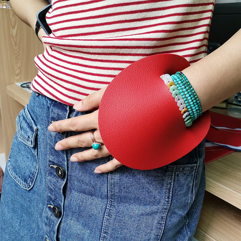 YD&ampYDBZ 2019 New Leather Jewelry For Women Bracelets Red And Black Bracelet Fashion Designer Handmade Charm | Украшения и