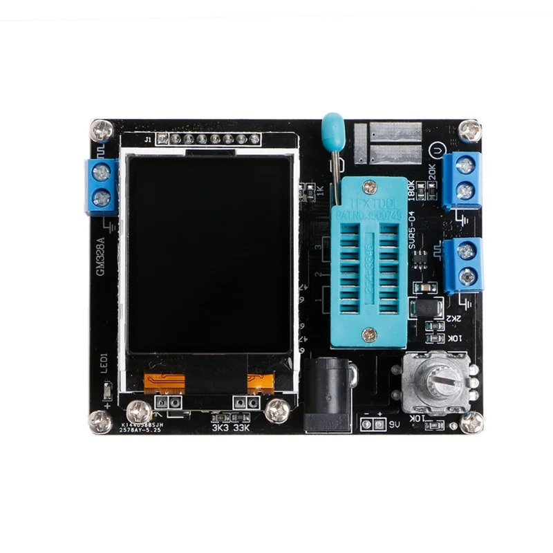 

NEW M328 DIY Transistor Tester LCR Diode Capacitance ESR Meter PWM Signal Generator H15