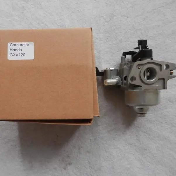 Montagem do Carburador Vertiacal do Ciclo Cortador de Grama Fits Honda Gxv120 118cc 4hp 4 Carb Assy Eixo Peças p – n 16100-ze6-w01 16 mm Ohv