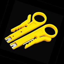 20 Units- Yellow Cable Stripper for Rj45 Cat5 Network Cable Cutter Phone Cord Network Tester