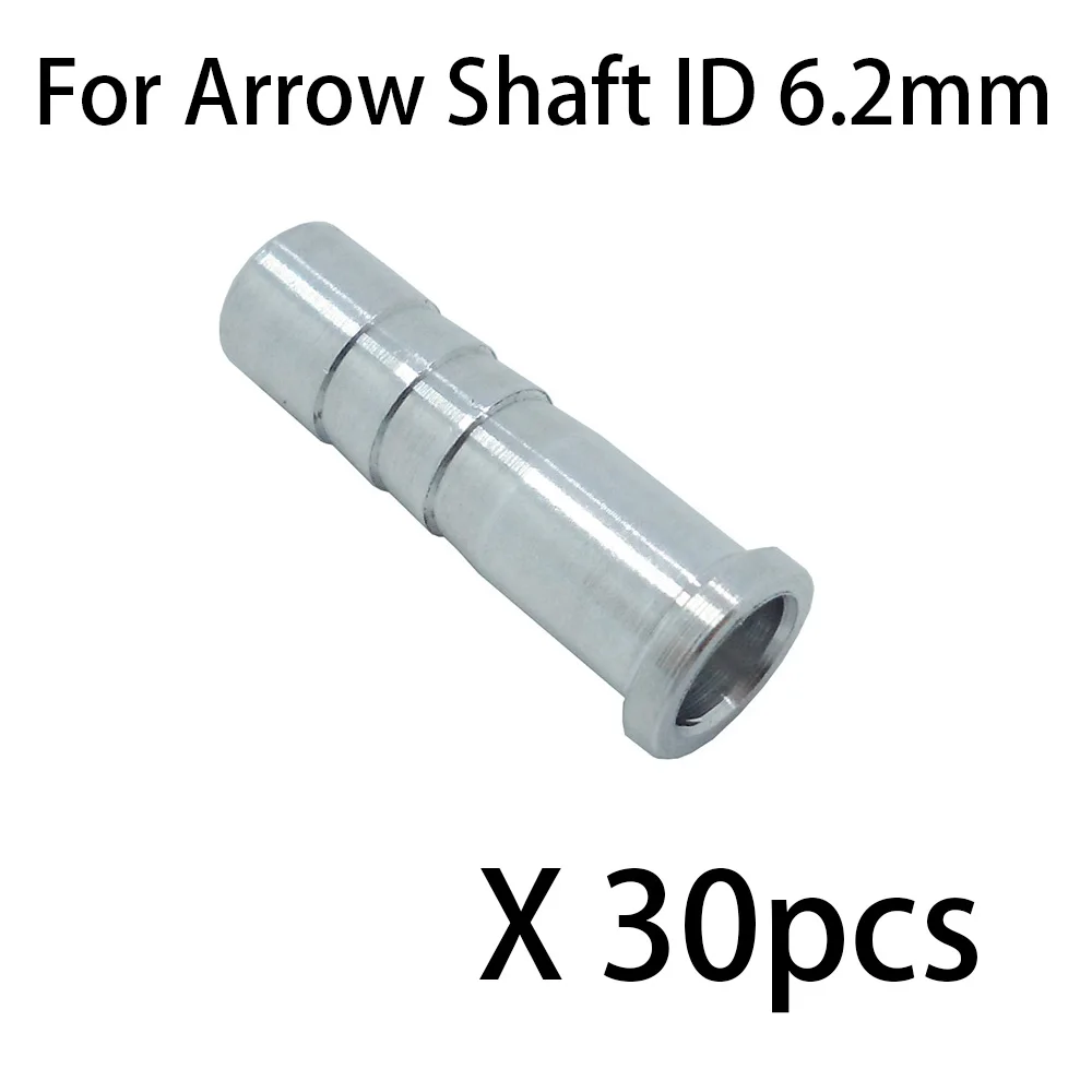 New Type 30PCS Aluminum Arrow Insert For Hunting Arrows Arrow Heads