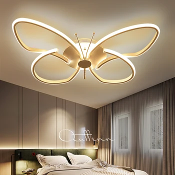

Modern minimalist Butterfly Led ceiling lights plafond lamp for home living room lights ceiling light fixture Kitchen lamps