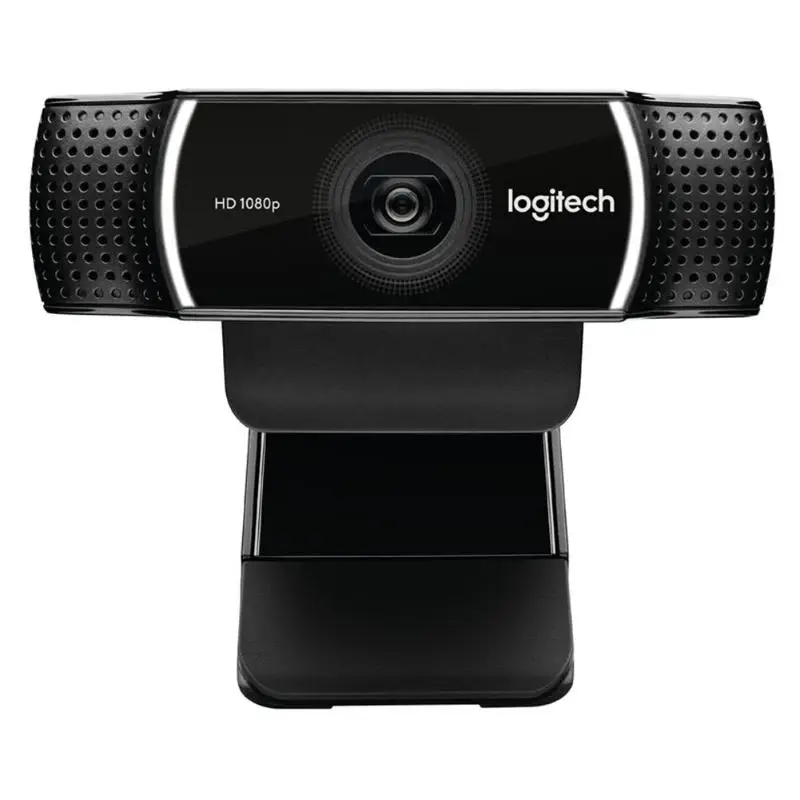 Logitech C922 Pro камера с автофокусом Встроенный микрофон потоковая видео веб-камера 1080P 30FPS Full HD якорная камера со штативом