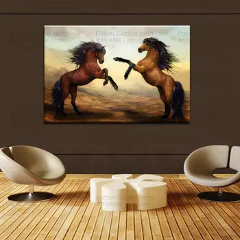 

Huge modern abstract art oil painting on canvas home decor wall painting- horse