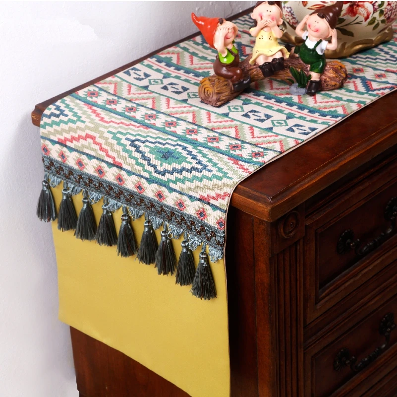 High-end fashion Cloth art custom Table flag Table flag The bar of the flag cover Country style
