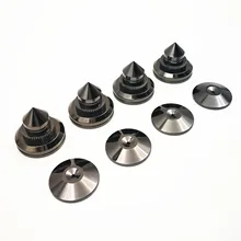 Набор сумок из 4 предметов золотые акустические шипы сабвуфер шипы изоляции усилитель CD ножки проигрывателя ножки-подставки