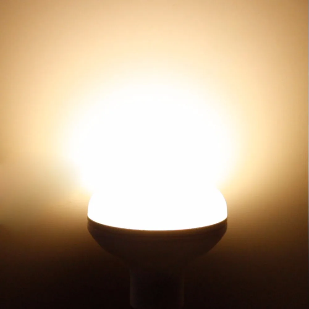 Светодиодный светильник с регулируемой яркостью E27 10 Вт R63 5730 SMD 110 В 220 В, светильник, супер яркий светодиодный светильник s Lamprada, светильник для домашнего декора