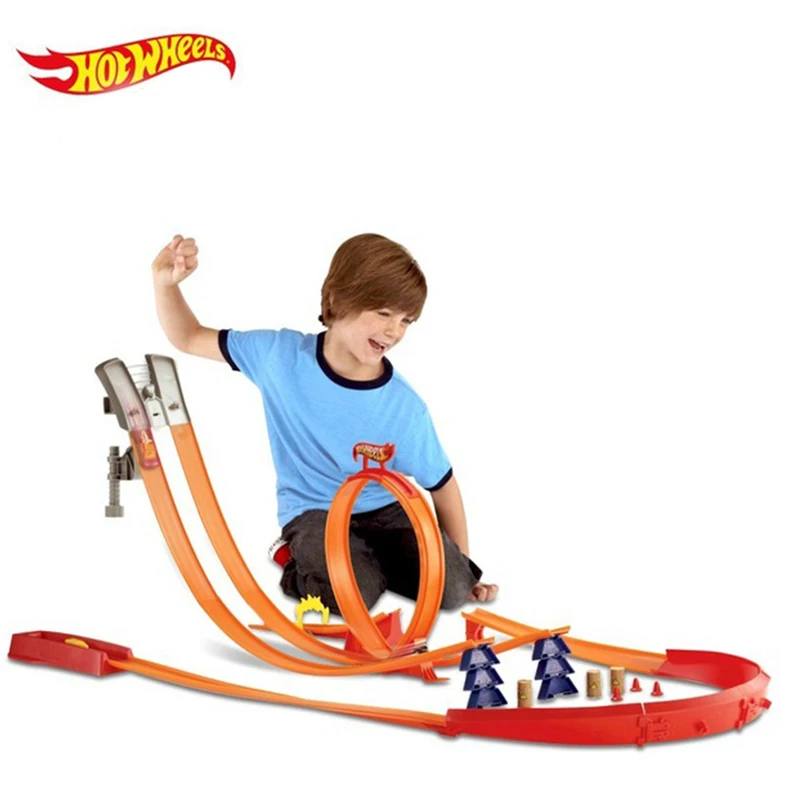 Hot wheels Super Track pack модели автомобилей для детей пластиковые металлические