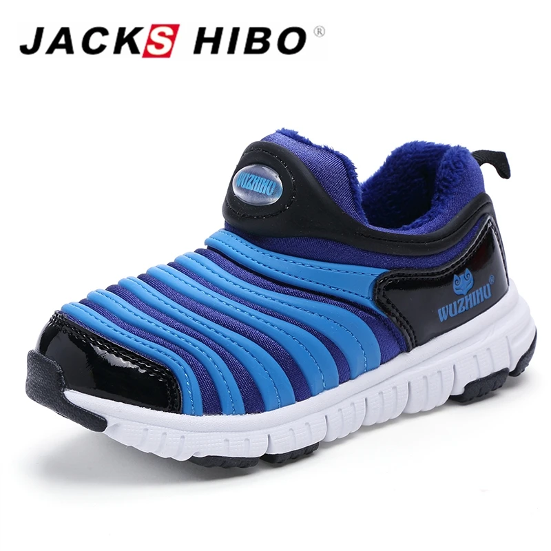 

JACKSHIBO Kids Winter Sneakers School Shoes Prewalkers Girl Outdoor Sport Trainers Casual Child Leisure kids Trainers Sneakers
