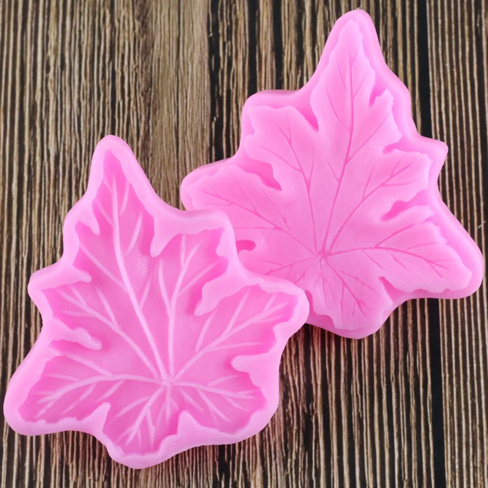 

3D Tree Leaf Molds Sugarcraft Leavf Silicone Mold Leaf Fondant Cake Decorating Tools Leaves Chocolate Gumpaste Mold