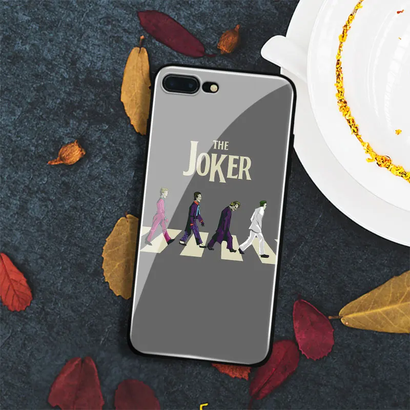 Мягкий силиконовый чехол для телефона Joker из гладкого стекла для samsung Galaxy S7 Edge S8 S9 S10e S10Plus Note 10 8 9 10 PLUS