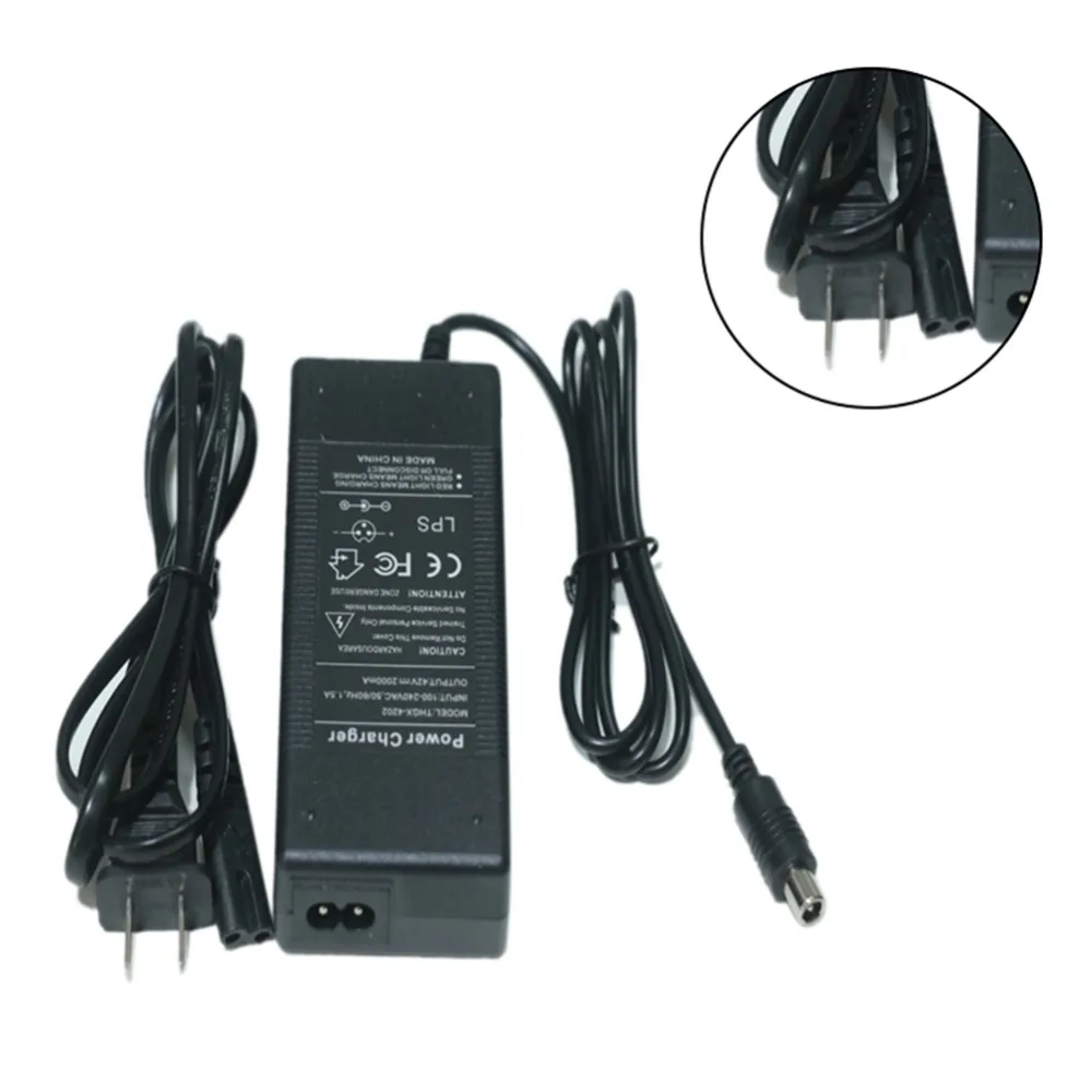 ل Xiaomi Mijia M365 سكوتر كهربائي لوح التزلج-جديد مهايئ شاحن 42 V 2A لنا والأوروبية القياسية قطع الغيار