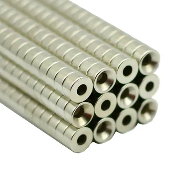 

NdFeB Countersunk Magnet Dia. 10x5 mm thick M4 Screw Countersunk Hole Grade N42 Neodymium Rare Earth Permanent Magnet
