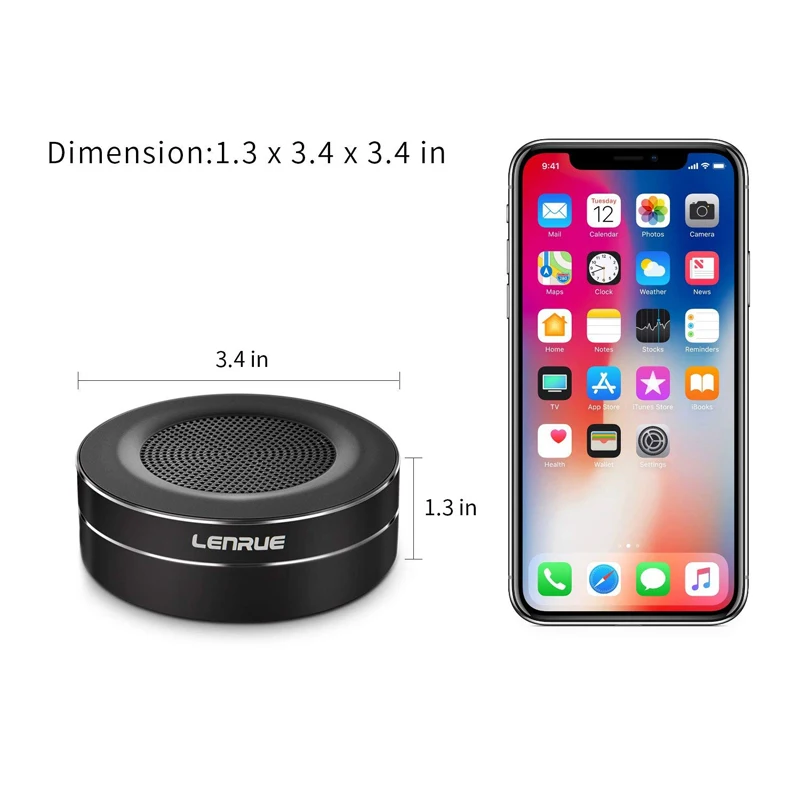 Lenue Новый Bluetooth динамик s портативный беспроводной мини с громкой связью вызова
