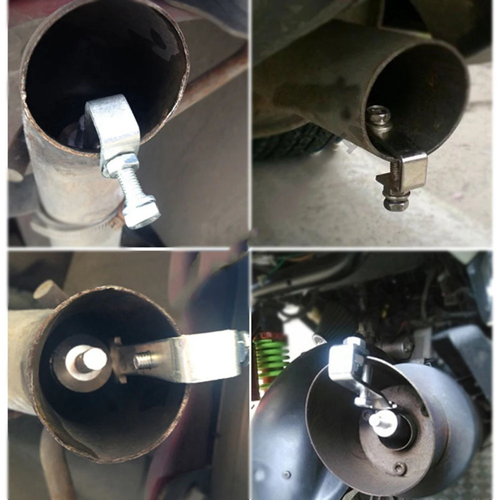

Car Turbo Sound Whistle Muffler Exhaust Pipe Oversized Roar Maker Exhaust Pipe Blow-off Valve Simulator for All Cars M-XL