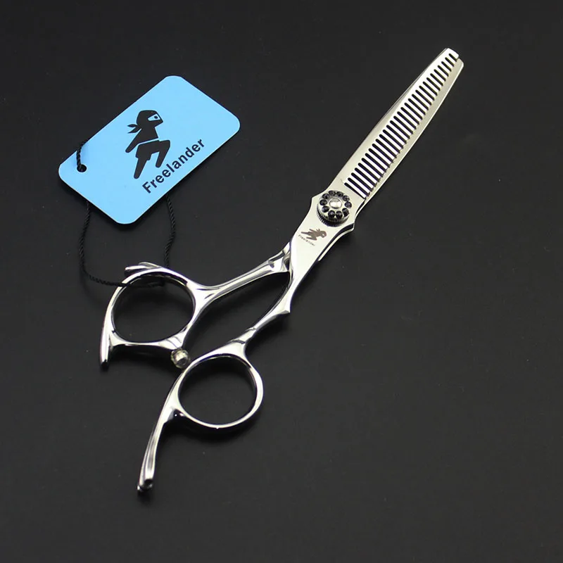6 дюймов Профессиональные Парикмахерские ножницы из нержавеющей стали для стрижки волос филировочные ножницы набор принадлежности для парикмахера профессиональные ножницы
