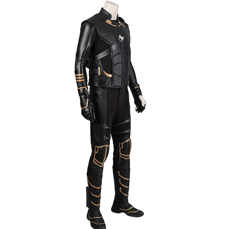 Avengers Endgame Hawkeye Cosplay Costume Clinton Francis Barton Battle suit Full Set