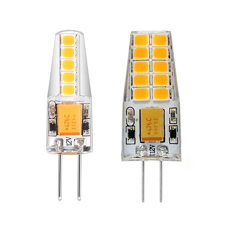 

G4 Base LED Bulb Halogen Replacement 2835 SMD Non-Dimmable 2W 2.5W AC 220V Bright G4 LED Lights Lamps Clod White / Warm white