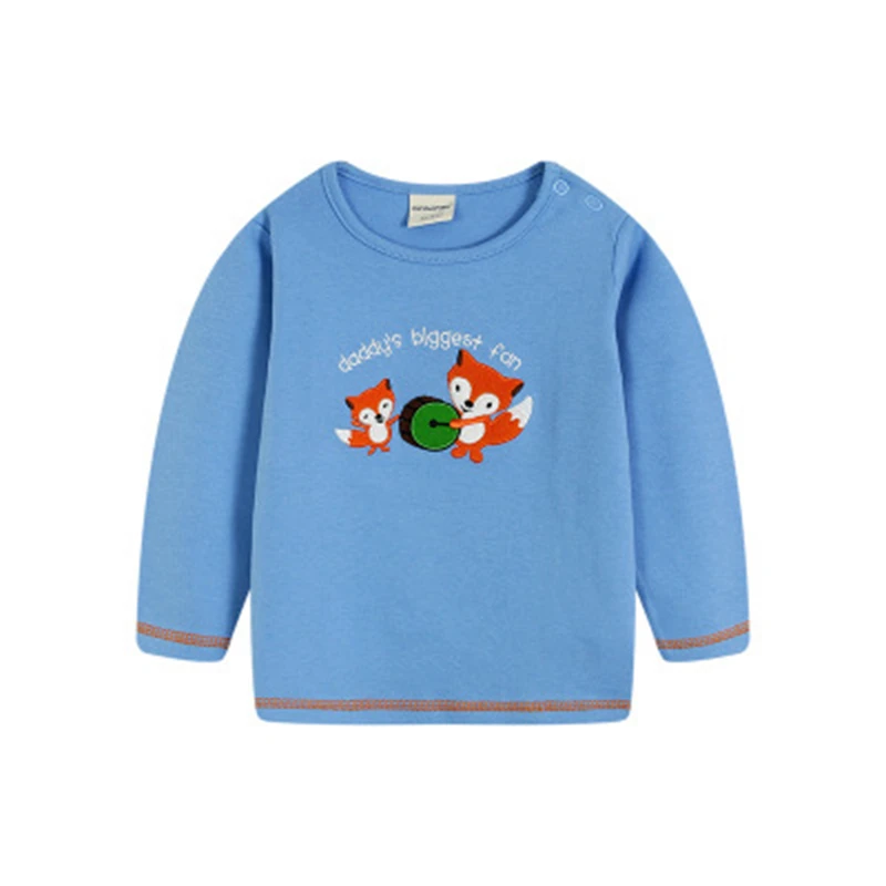 

2019 New Spring Children's Clothing Cotton Version of Boy Plus Velvet Sweater and Cartoon Sets of Children