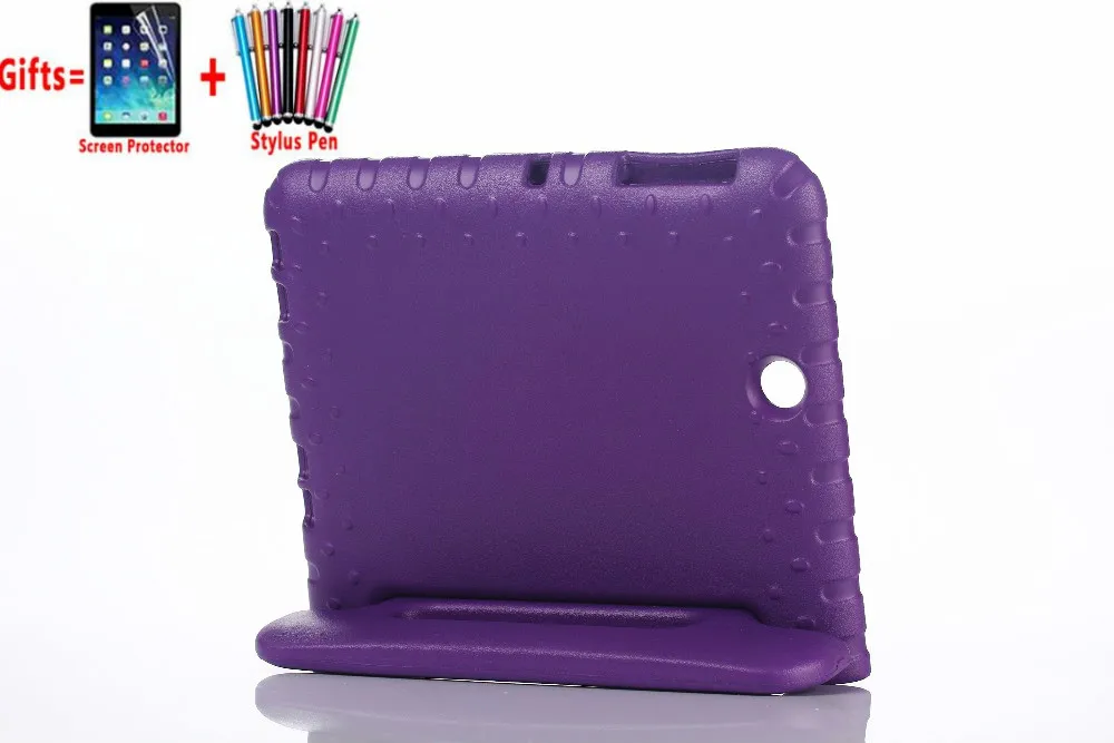 

Kids Handle case for Samsung Galaxy Tab S2 9.7 inch sm-T810 T815 Tablet Shockproof EVA Foam Stand T810 Cover Funda Coque + Flim